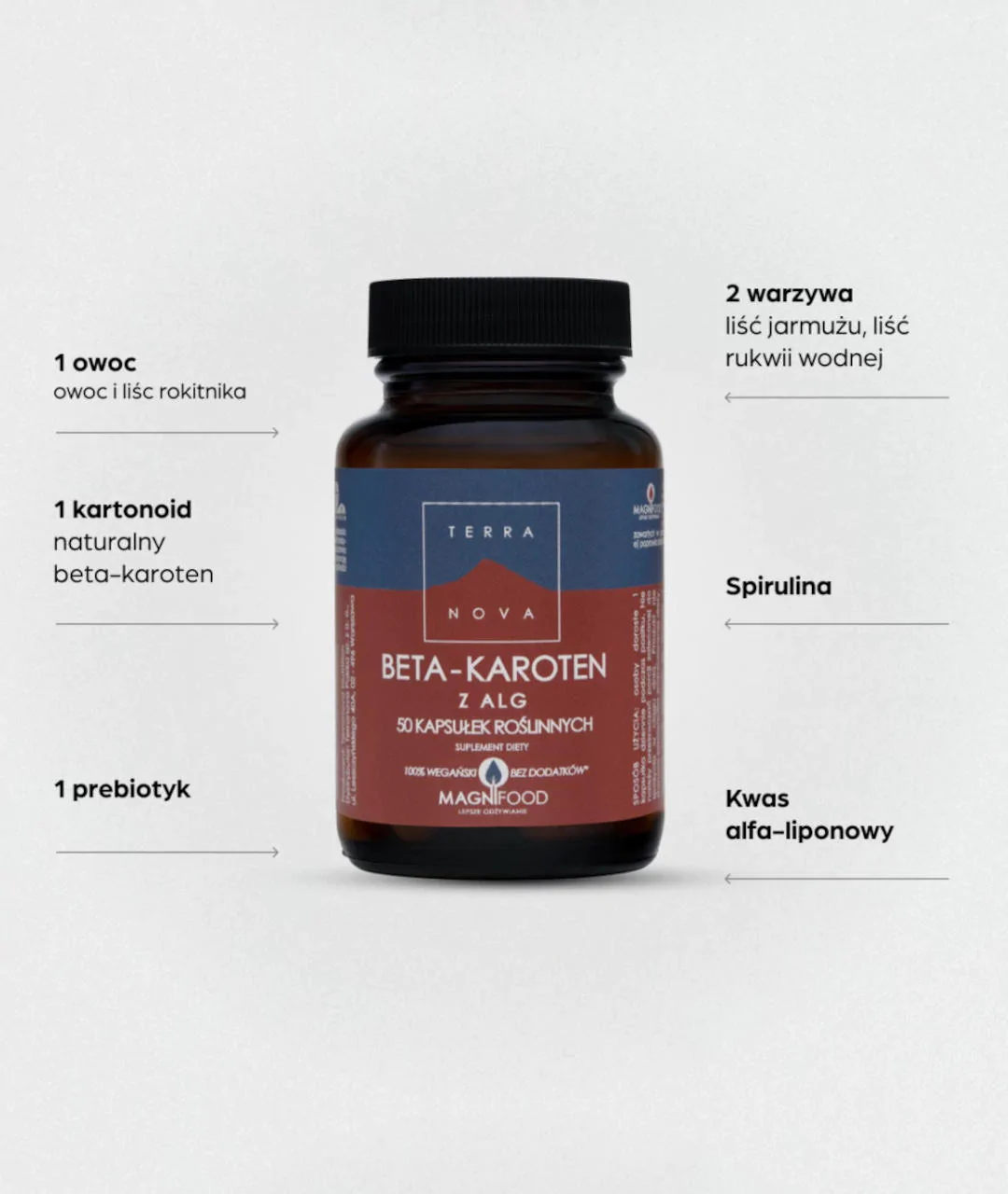 Dietary supplement Beta-Carotene from algae 50 2
