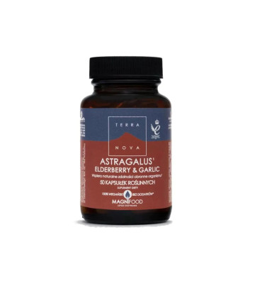 Dietary supplement Astragalus Elderberry & Garlic 50 - Terranova 1