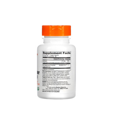 Serrapeptase 40000 SPU high potency 90 capsules - Doctor's Best 2