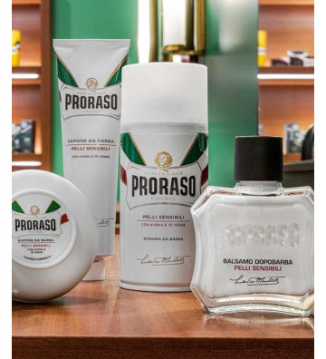 Shaving foam - for sensitive skin, white line 300ml - Proraso 3