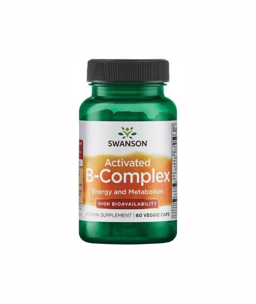 Activated B-Complex 60 Capsules Swanson - THEGLOOW.COM