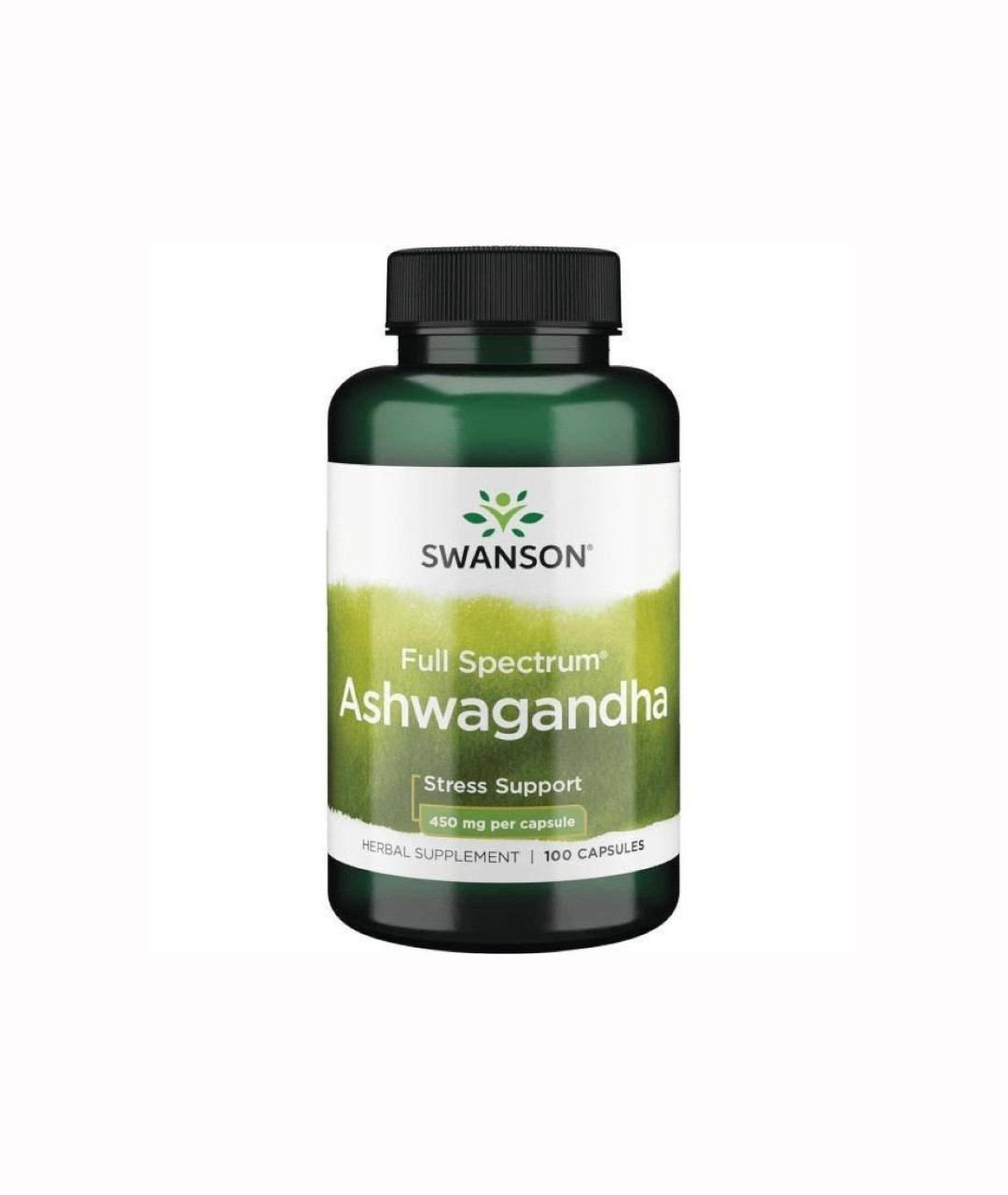 Full Spectrum Ashwagandha 100 capsules. Swanson - THEGLOOW.COM