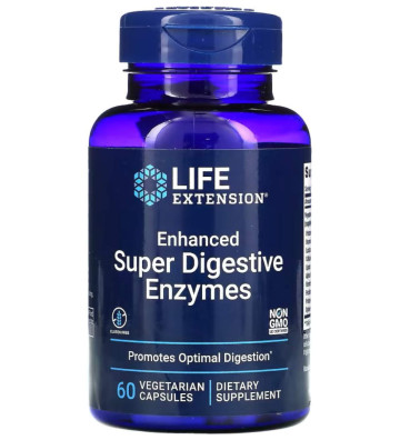 Enhanced Super Digestive Enzymes - 60 kapsułek wegetariańskich - Life Extension 2