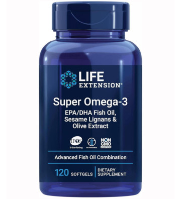 Super Omega-3 - 120 soft capsule package