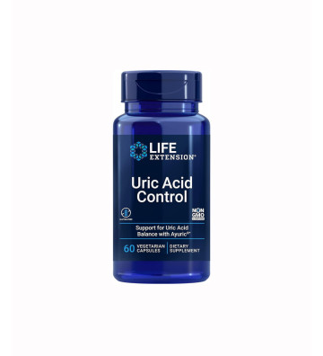 Uric Acid Control - 60 kapsułek wegetariańskich - Life Extension 1