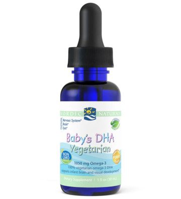 Suplement diety Baby's DHA Vegetarian, 1050 mg - 30 ml - Nordic Naturals 3