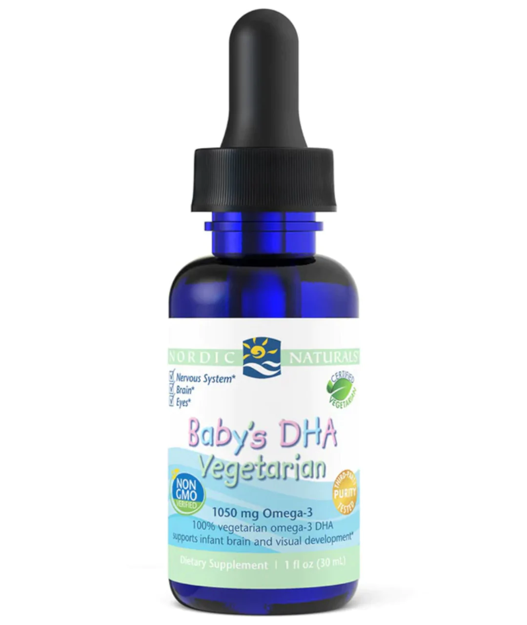 Baby's DHA Vegetarian dietary supplement, 1050 mg - 30 ml approximation