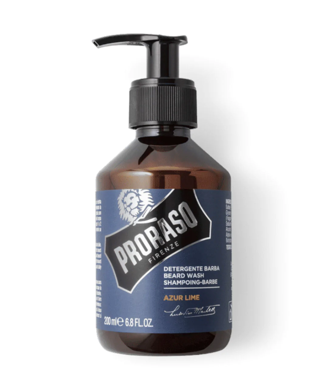 Azur Lime Beard Shampoo 200ml close-up