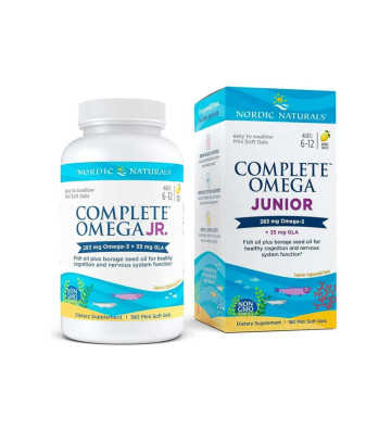 Dietary supplement Complete Omega Junior, 283mg Lemon 180 - Nordic Naturals 2