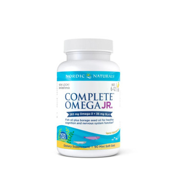 Suplement diety Complete Omega Junior, 283mg Cytryna 90 szt. - Nordic Naturals 4