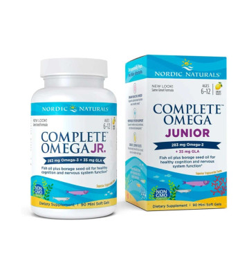 Suplement diety Complete Omega Junior, 283mg Cytryna 90 szt. - Nordic Naturals 2