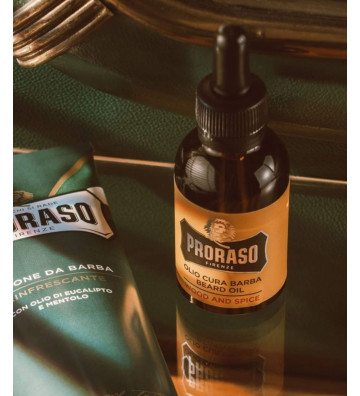 Wood & Spice Beard Oil 30ml - Proraso 5