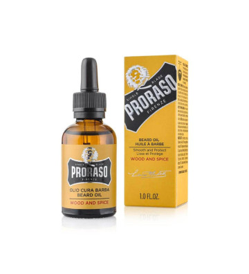 Wood & Spice Beard Oil 30ml - Proraso 2