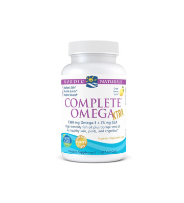 Dietary supplement Complete Omega Xtra, 1360mg - 60 soft capsules - Nordic Naturals