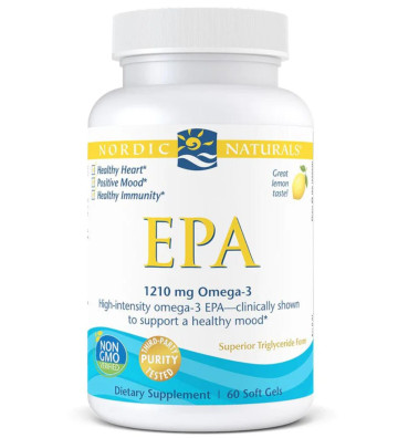 Suplement diety EPA, 1210mg Cytryna - 60 kapsułek miękkich zbliżenie