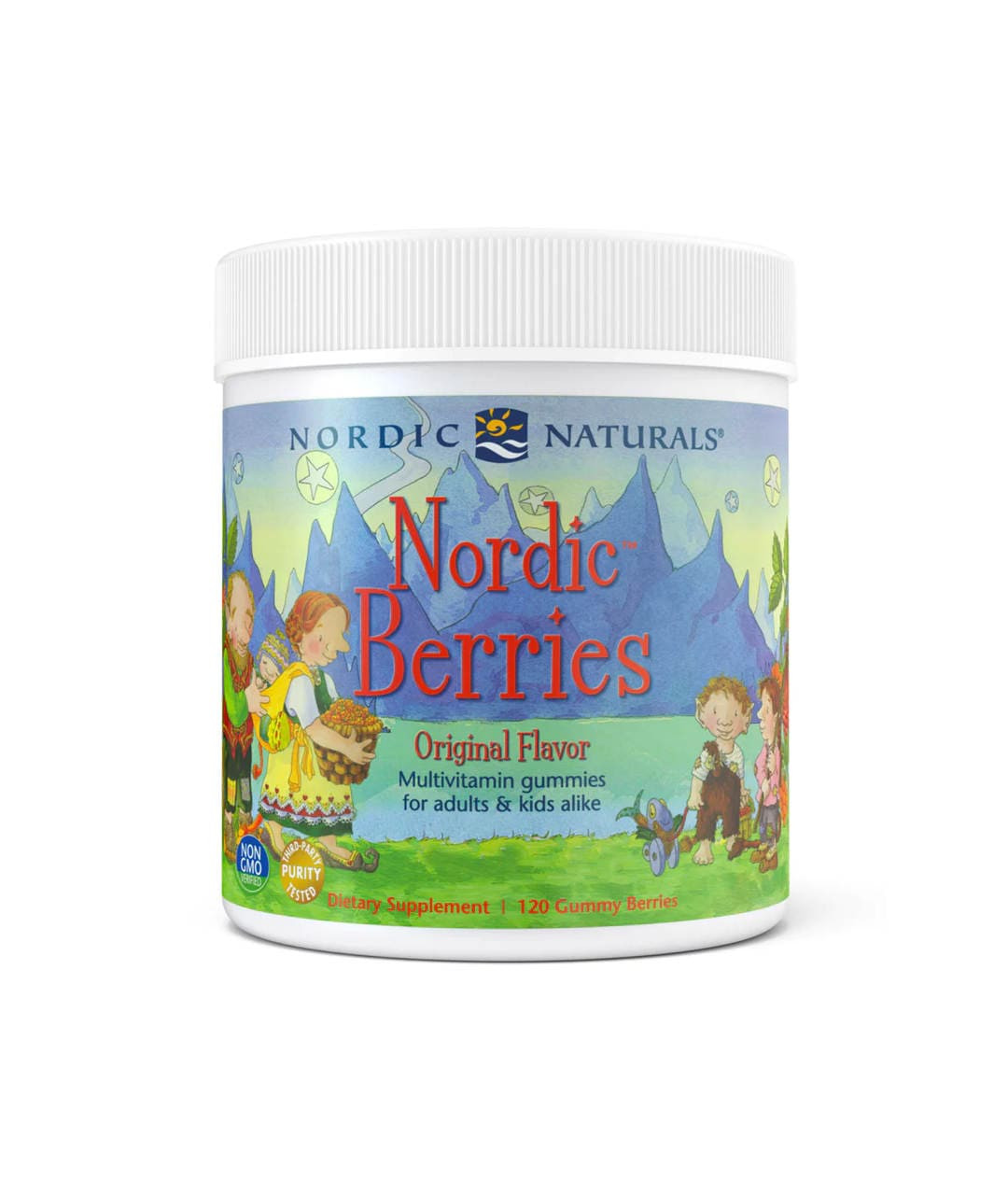 Dietary supplement Nordic Berries Multivitamin 120 gels original