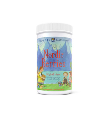 Nordic Berries Multivitamin Dietary Supplement, Original Flavor - 200 Gels - Nordic Naturals 1