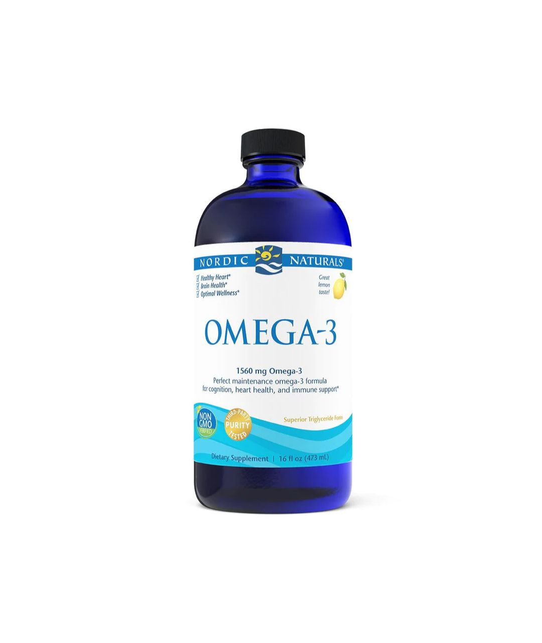 Suplement diety Omega-3, 1560mg Cytryna 473ml