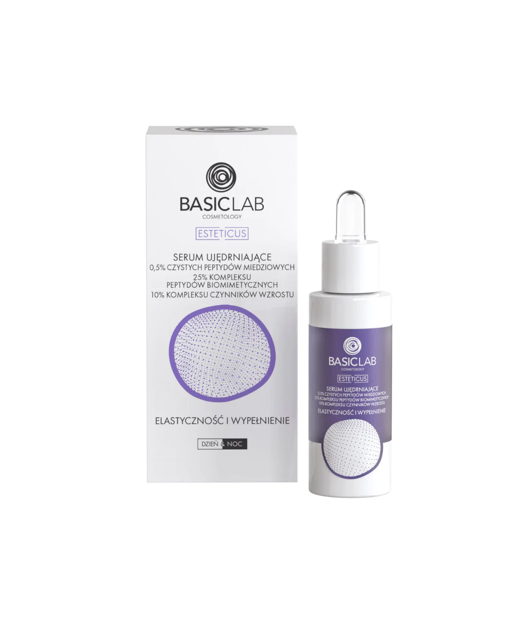 Firming serum 0.5% pure copper peptides - ELASTICITY AND FILLING 30ml