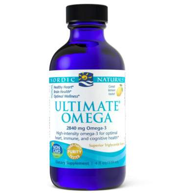 Dietary supplement Ultimate Omega 2840mg Lemon (237 ml) 119 ml - Nordic Naturals 3