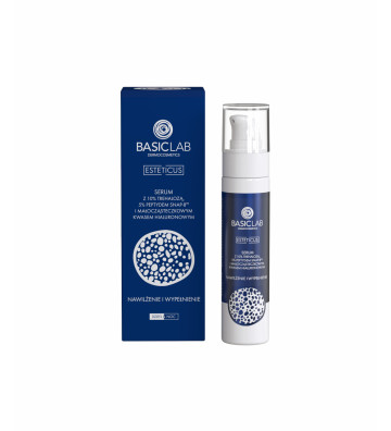 Serum with trehalose 10% and 5% peptide - Hydration and FILLMENT 50ml - BasicLab