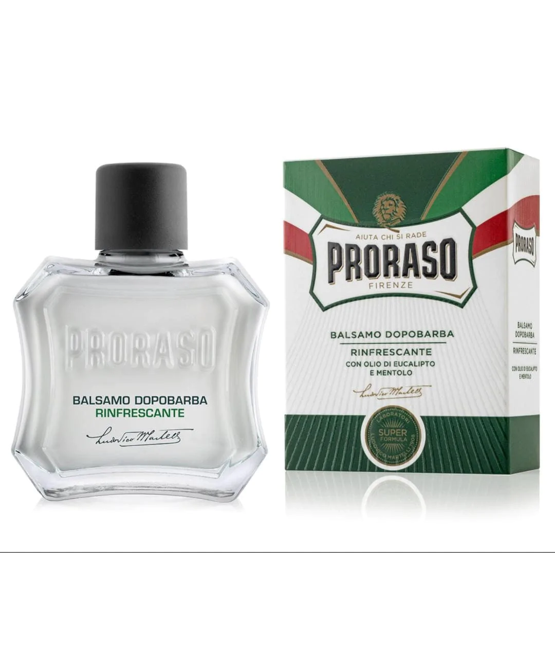 Balsam po goleniu - Orzeźwiający, linia zielona 100ml z opakowaniem