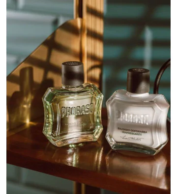 Woda po goleniu - Orzeźwiająca, linia zielona 100ml - Proraso 3