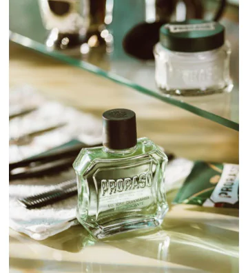 Woda po goleniu - Orzeźwiająca, linia zielona 100ml - Proraso 4