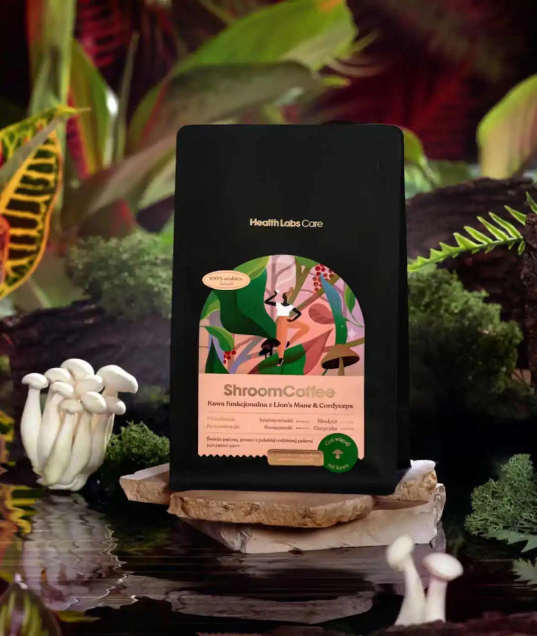 Kawa funkcjonalna z Lion’s Mane i Cordyceps ShroomCoffee - 1